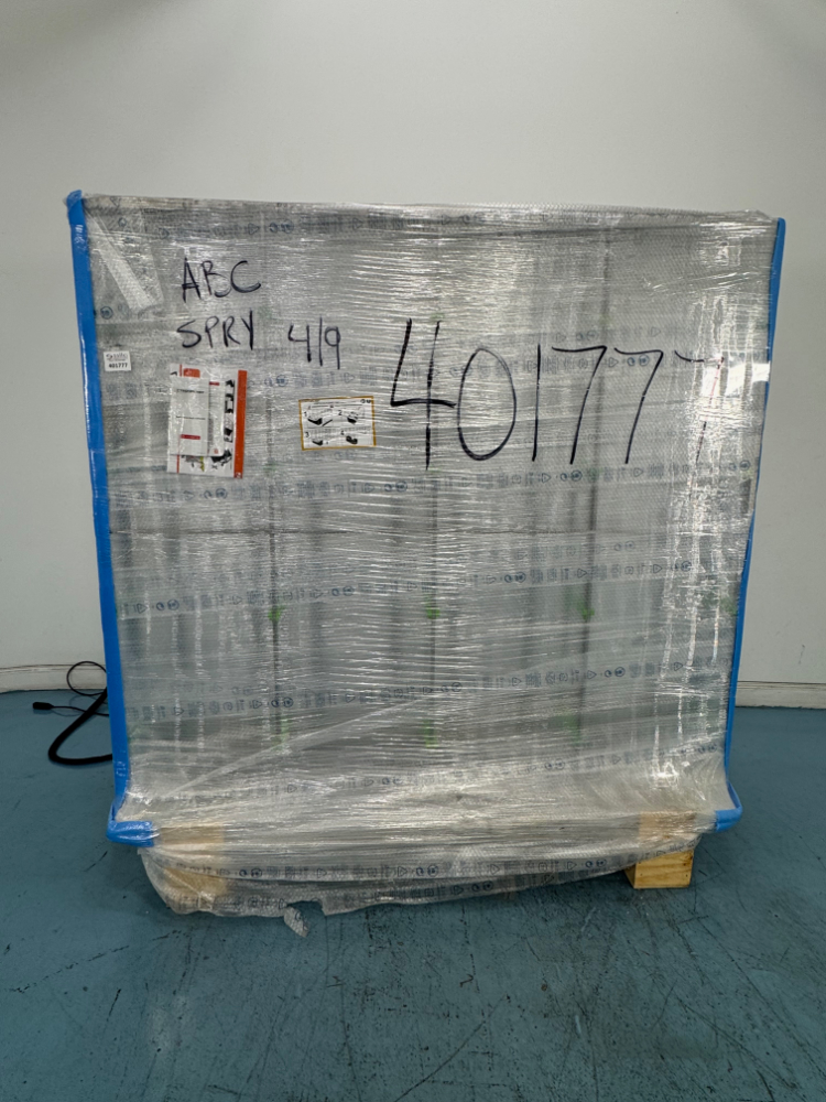 Image of Tecniplast DGR16DD Lab Cage Rack – 4-Column / 4-Level Mono-Front Shelving Unit